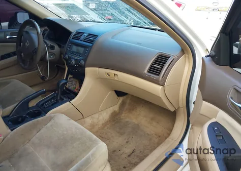 2007 Honda Accord 2.4 Vp из США, поврежденный, VIN 1HGCM56107A071378